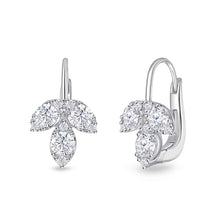 Load image into Gallery viewer, FEBF101_00 Fancy Brilliant Diamond Illusion-setting Earrings
