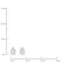 Load image into Gallery viewer, FEBF112_00 Fancy Brilliant Diamond Illusion-setting Earrings
