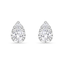 Load image into Gallery viewer, FEBF113_00 Fancy Brilliant Diamond Illusion-setting Earrings