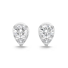 Load image into Gallery viewer, FEBF114_00 Fancy Brilliant Diamond Illusion-setting Earrings