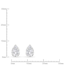 Load image into Gallery viewer, FEBF114_00 Fancy Brilliant Diamond Illusion-setting Earrings