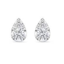 Load image into Gallery viewer, FEBF115_00 Fancy Brilliant Diamond Illusion-setting Earrings