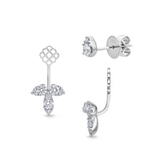Load image into Gallery viewer, FJBF101_00 Fancy Brilliant Diamond Jacket Earrings