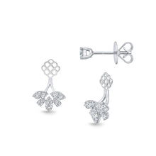 Load image into Gallery viewer, FJBF103_00 Fancy Brilliant Diamond Jacket Earrings