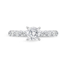 Load image into Gallery viewer, QRPP*18_00 Precious Prong Diamond Engagement Semi-Mount Ring