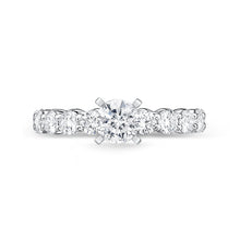 Load image into Gallery viewer, QRPT*34_00 Petite Prong Diamond Engagement Semi-Mount Ring