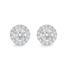 Load image into Gallery viewer, SEHA*15_00 Halo Diamond Studs Earrings