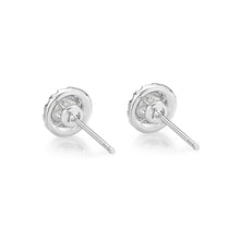 Load image into Gallery viewer, SEHA*15_00 Halo Diamond Studs Earrings
