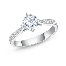 Load image into Gallery viewer, QRCS*40_00 Classics Diamond Engagement Semi-Mount Ring
