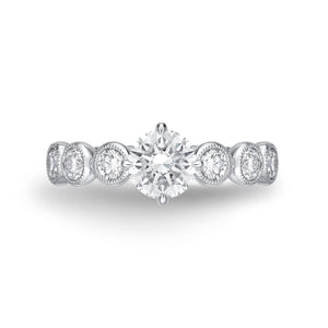 BRTU*18_00 Toujours Diamond Engagement Ring