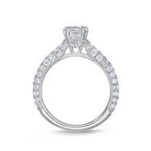 Load image into Gallery viewer, QRVG*06_00 Vintage Diamond Engagement Semi-Mount Ring
