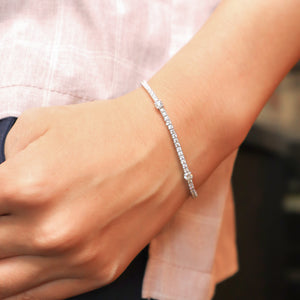 CBDD101_00 Diamond Line Bracelet