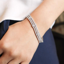 Load image into Gallery viewer, CBDD107_00 Diamond Line Bracelet
