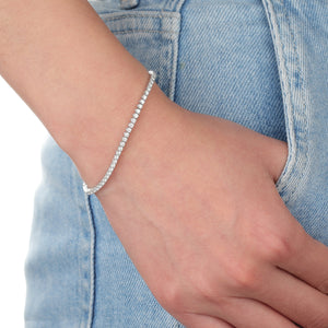 CBDD117_00 Diamond Line Bracelet