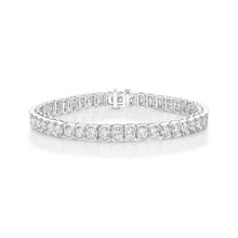 Load image into Gallery viewer, ZBDD154_00 Diamond Line Bracelet Mounting
