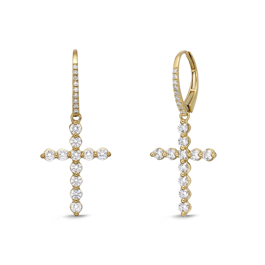 CECS119_00 Classics Diamond Dangling Earrings