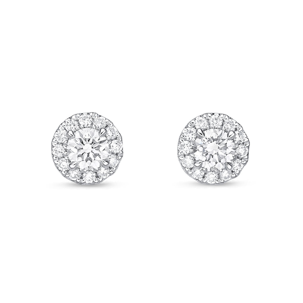 CEHA*01_00 Halo Studs Earrings