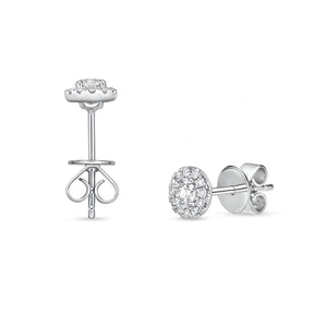 CEHA*01_00 Halo Studs Earrings