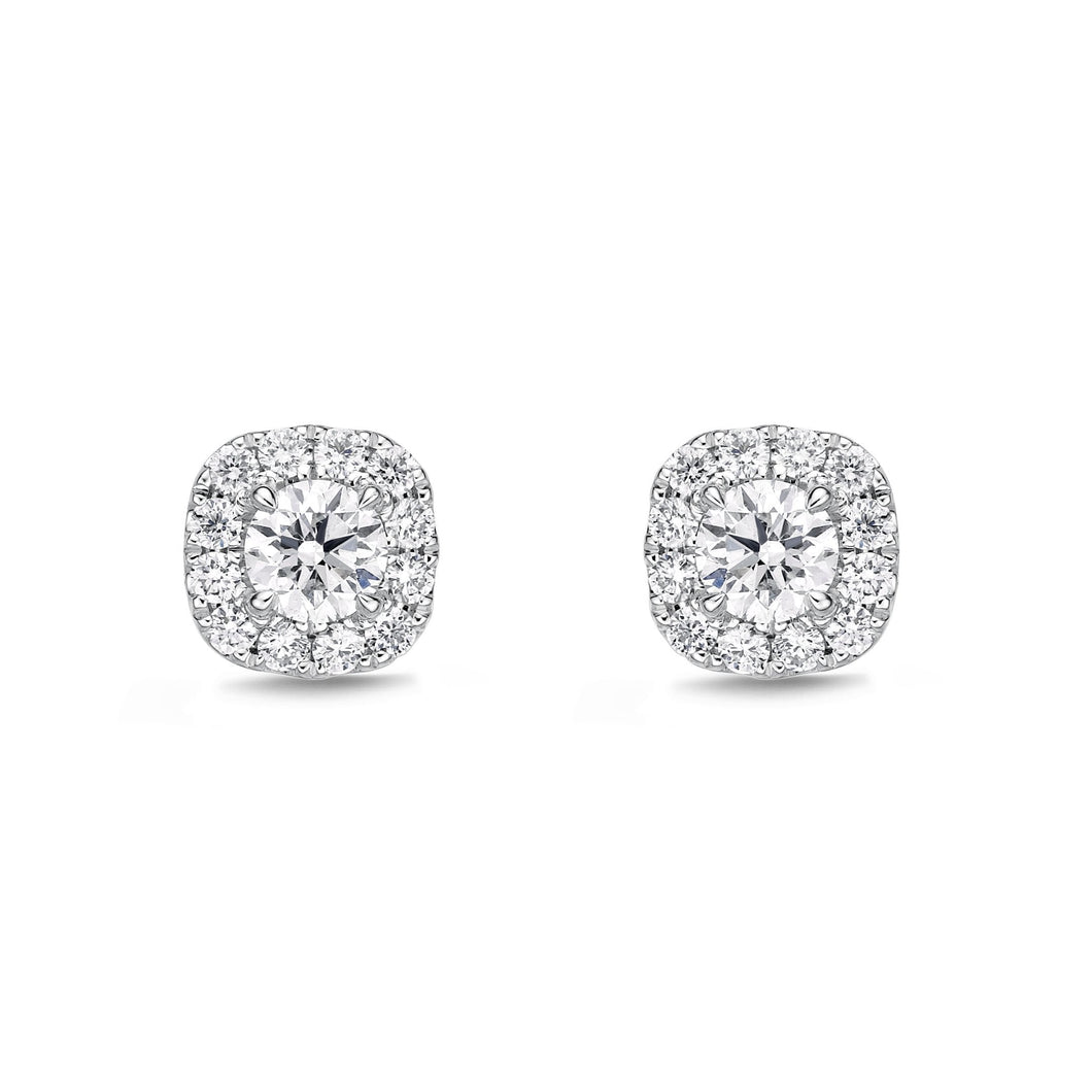 CEHA*02_00 Halo Studs Earrings