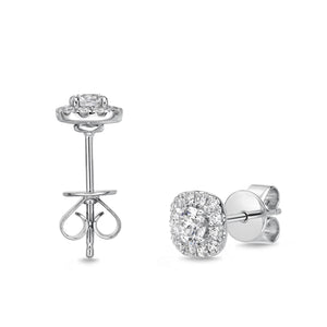 CEHA*02_00 Halo Studs Earrings