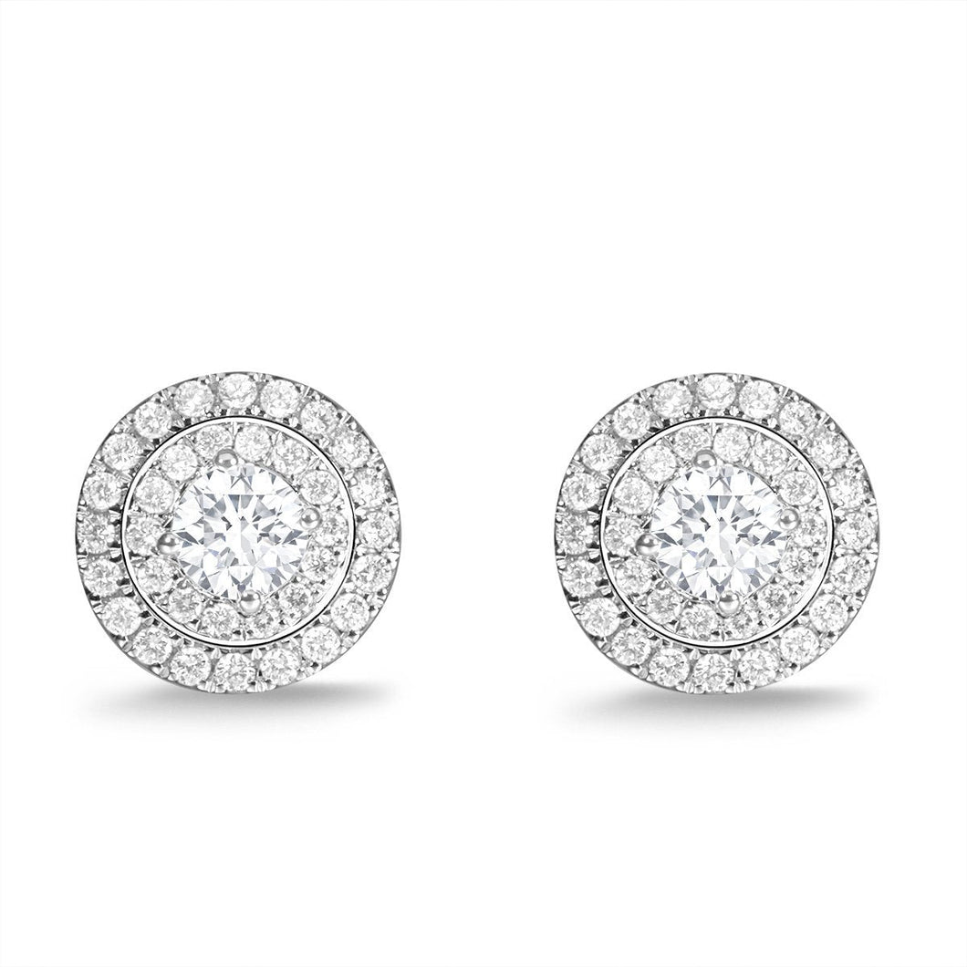 CEHA*22_00 Halo Studs Earrings