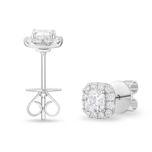 Load image into Gallery viewer, CEHA*26_00 Halo Studs Earrings
