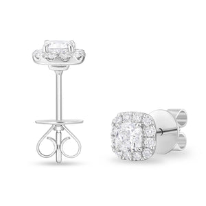 CEHA*26_00 Halo Studs Earrings