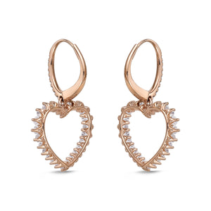 CEUB201_00 U-Basket Diamond Dangling Earrings