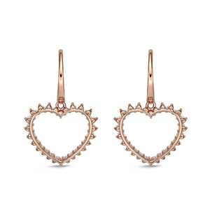 CEUB201_00 U-Basket Diamond Dangling Earrings