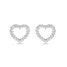 Load image into Gallery viewer, CEUB207_00 U-Basket Diamond Studs Earrings
