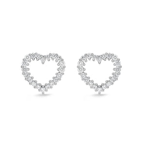 CEUB207_00 U-Basket Diamond Studs Earrings