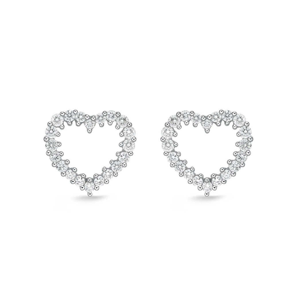 CEUB207_00 U-Basket Diamond Studs Earrings