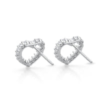 Load image into Gallery viewer, CEUB207_00 U-Basket Diamond Studs Earrings
