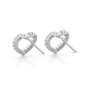 CEUB207_00 U-Basket Diamond Studs Earrings