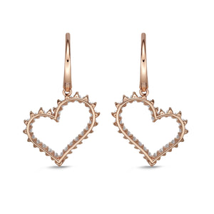 CEUB209_00 U-Basket Diamond Dangling Earrings