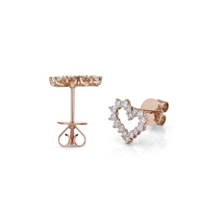 CEUB211_00 U-Basket Diamond Studs Earrings