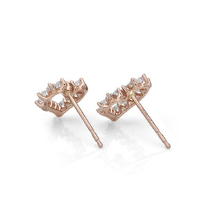 CEUB211_00 U-Basket Diamond Studs Earrings