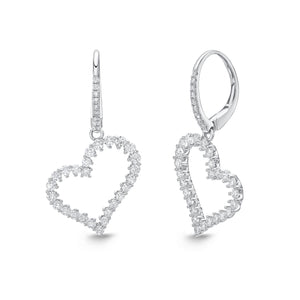 CEUB213_00 U-Basket Diamond Dangling Earrings