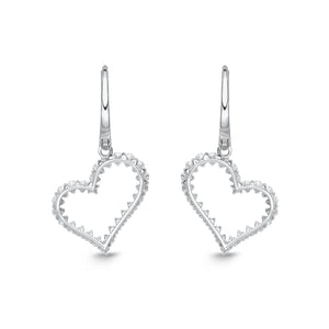 CEUB213_00 U-Basket Diamond Dangling Earrings