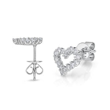 Load image into Gallery viewer, CEUB215_00 U-Basket Diamond Studs Earrings
