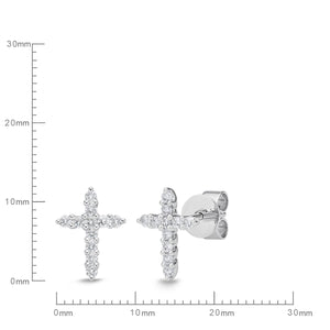 CEUB220_00 U-Basket Diamond Studs Earrings