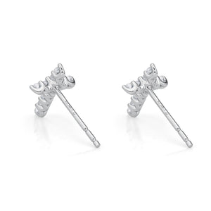 CEUB220_00 U-Basket Diamond Studs Earrings