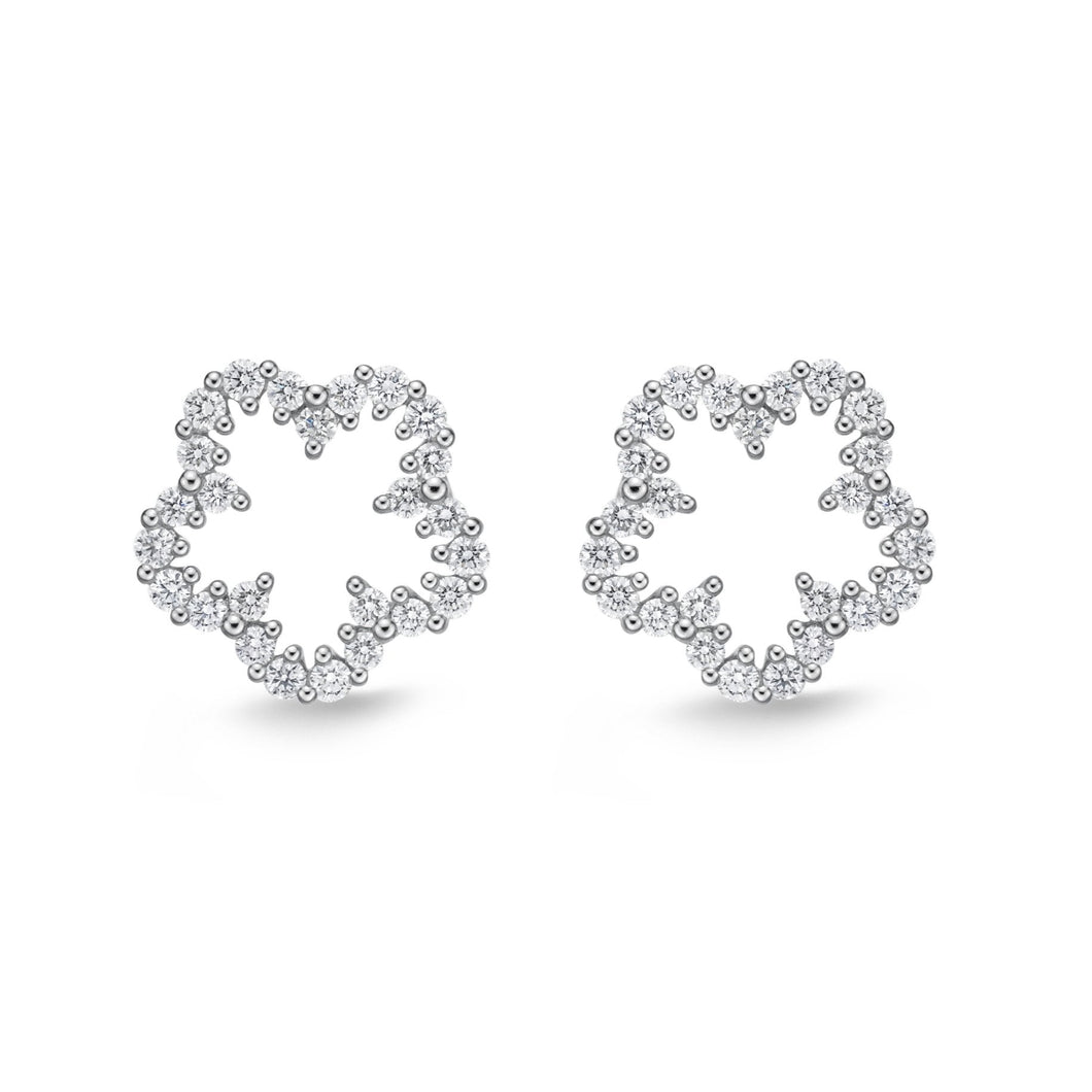 CEUB222_00 U-Basket Diamond Studs Earrings