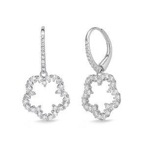 CEUB224_00 U-Basket Diamond Dangling Earrings