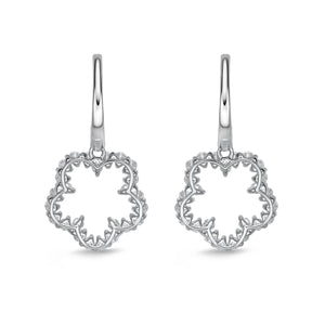 CEUB224_00 U-Basket Diamond Dangling Earrings