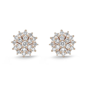 CEUB226_00 U-Basket Diamond Studs Earrings