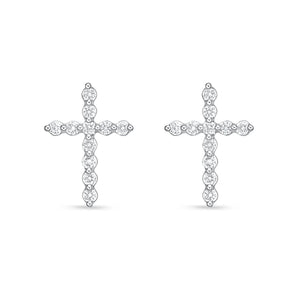 CEUB233_00 U-Basket Diamond Studs Earrings