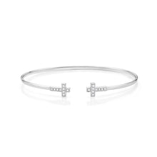 Load image into Gallery viewer, CGCS128_00 Classics Diamond Flexi Bangle
