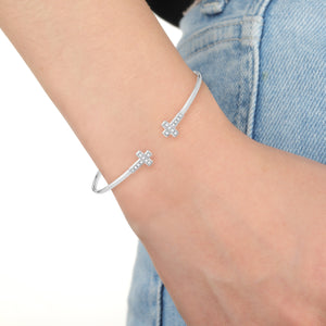 CGCS128_00 Classics Diamond Flexi Bangle