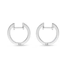 Load image into Gallery viewer, CHHO106_00 Hoops &amp; Huggies Diamond Hoops
